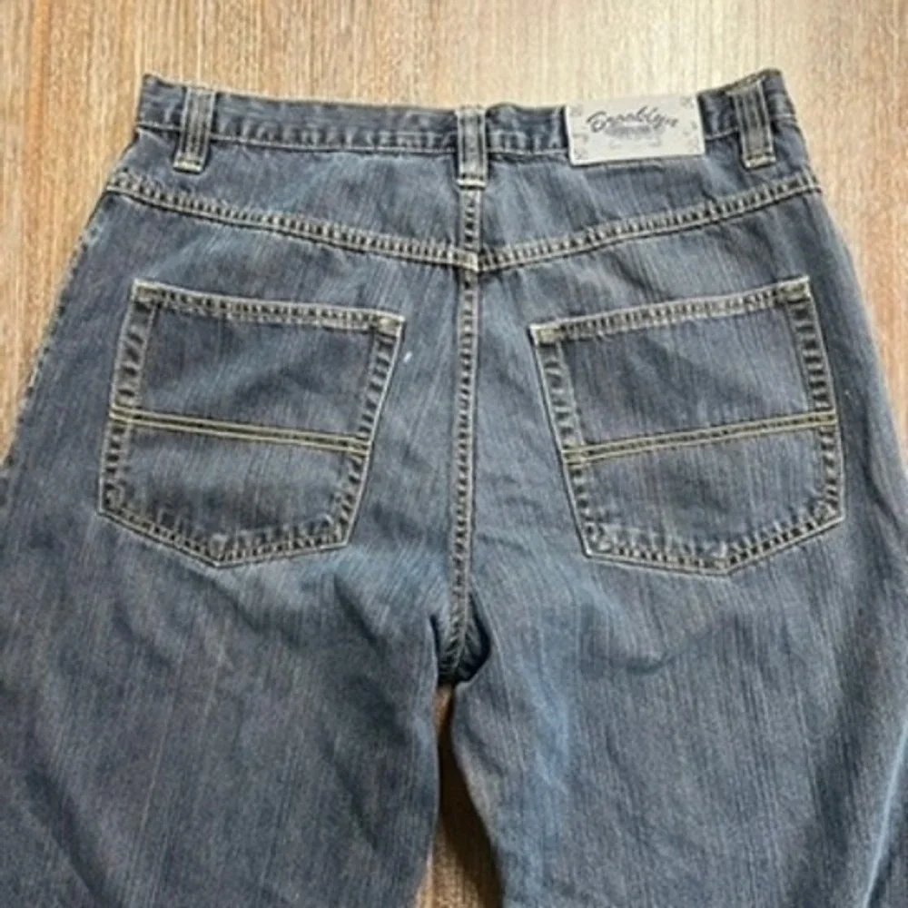 Brooklyn Xpress Mens Blue Denim Jeans‎ Size W36 L34 BX70 Collection